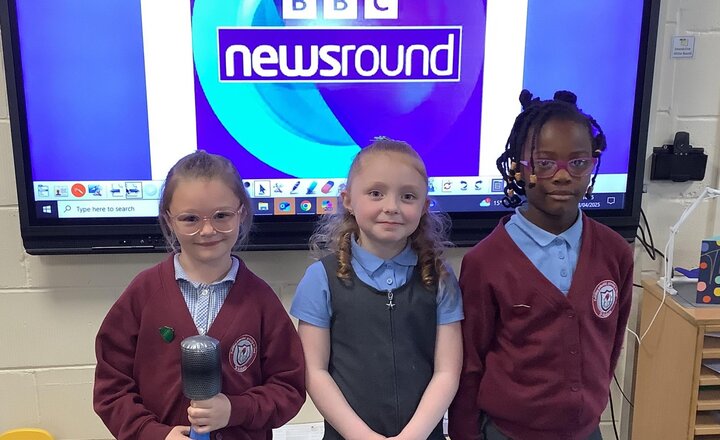 Image of We have now finished our History topic so we have done our Show it! We pretended to be news reporters and share everything we know about The Great Fire of London. We did a fantastic job and used our oracy skills.