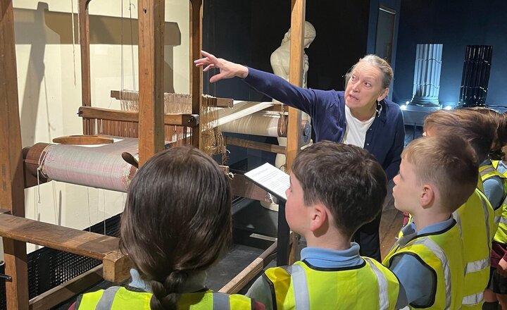 Image of Year 4 are really enjoying making sticky knowledge in Blackburn museum. Make sure you ask us what we have learnt today. Our brains are going to be bursting.