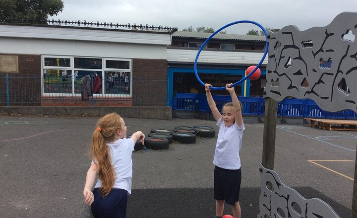 Image of Year 3 had a fantastic PE lesson today with Sam! They were all super active and had a blast participating in different activities that got their hearts racing. 