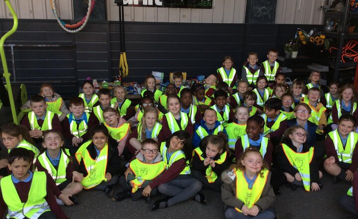 Image of On Friday, Years 1 and 3 went to The Billy Project to deliver the food we collected for harvest. We felt proud that as a school, we were using our school value of love to support people less fortunate than us.