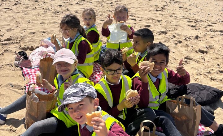 Image of Lunch at the beach