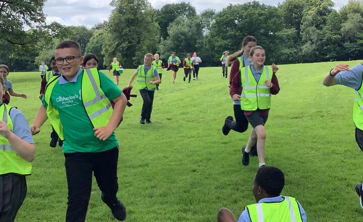 Image of Well done year 6! You have completed your 5k for St Catherine’s Hospice!