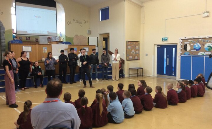 Image of Thank you to the Deaf Village for visiting our class today. They taught the class sign language and answered the questions that our children had. It was such an informative session and one that children will be able to take through their lives.