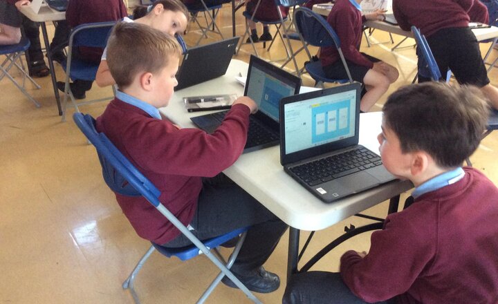 Image of Working hard on LBQ this morning.