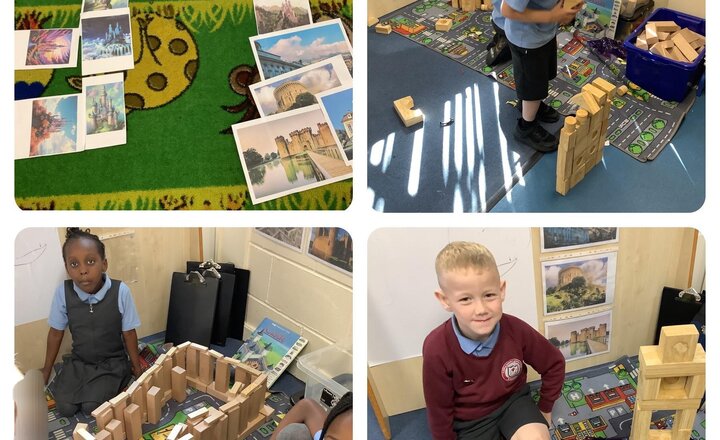 Image of Year 1 working extremely hard in all areas.  We have started our work on castles, wrote lots of words in English and have even been learning to write numbers as words in Maths. Well done year 1 on a great week.