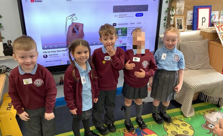 Image of We have lots of busy bees and learning superheroes in class today.