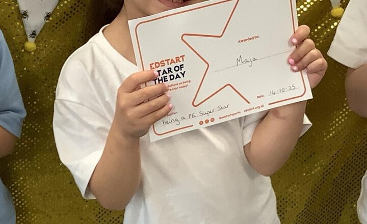 Image of Well done to one of our PE stars this week - 14.10.25 