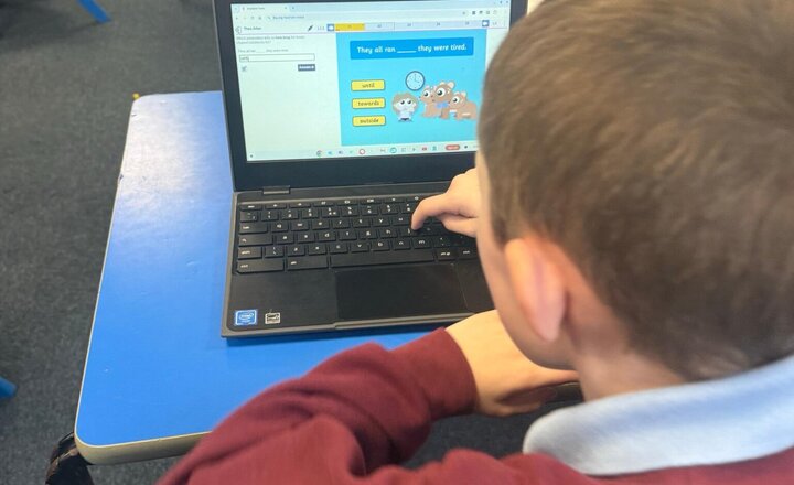Image of What a morning with Mrs Hargreaves. We had been using LbQ to test our sticky knowledge in grammar and have learnt how to add 10s across 100.
