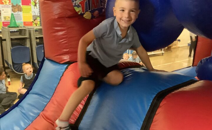Image of Bouncy castle fun for ALWAYS shining!
