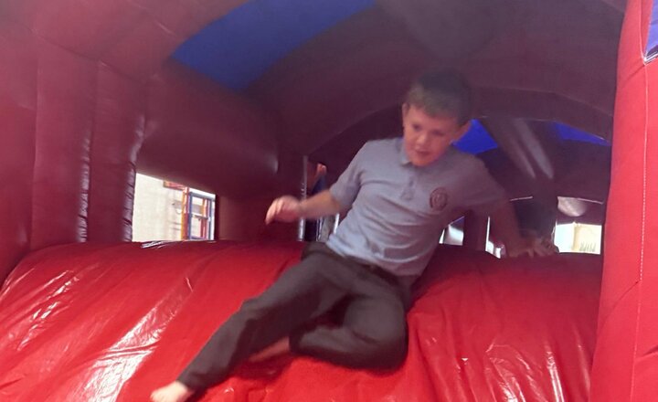 Image of We have all really enjoyed our bounce day today. A huge well done to everyone for earning their ALWAYS treat.