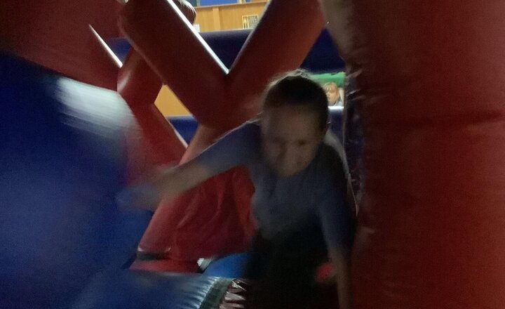 Image of The children absolutely loved their bouncy castle treat today! It was a whirlwind of fun, and while they were too fast for most photos, we managed to capture a few great moments.