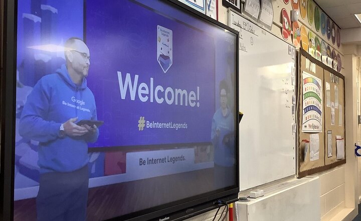 Image of This morning we attended the Be Internet Legends assembly on Artificial Intelligence by Google. We even got a shoutout from the creators. Well done Year 6!