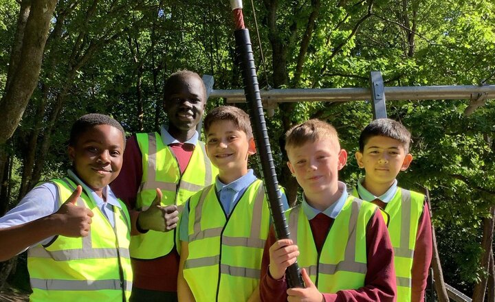 Image of A fabulous, sunny trip to the park with year 6 this morning. Have a restful weekend everyone; you deserve it after this week!