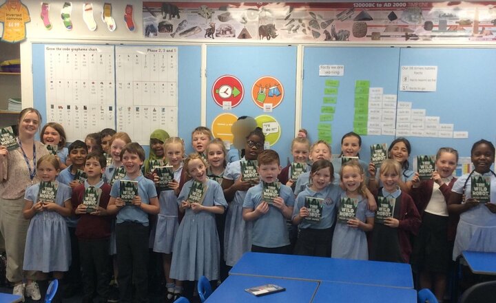 Image of Our Year 3 adventure with 'The Wild Robot' came to a close today! We thoroughly enjoyed the story and can't wait to dive into the novels Year 4 has in store for us.