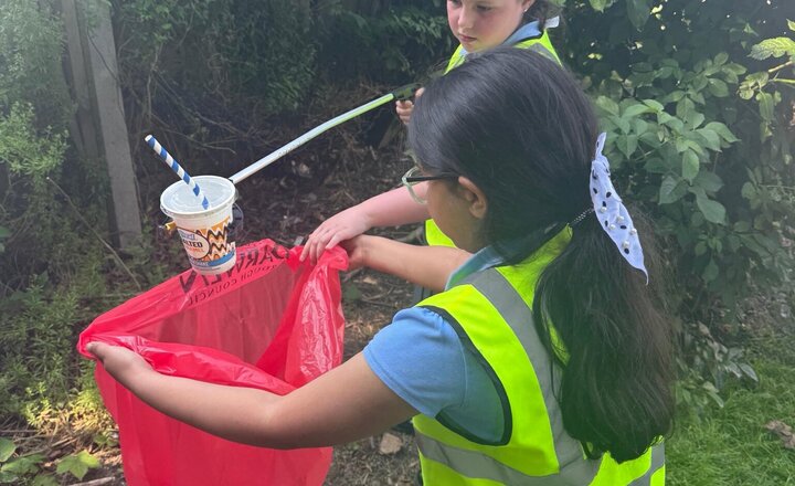 Image of St. Aidan's Ambassador's Club have been out this afternoon, giving their time to serve the community by litter picking in Mill Hill Park. Well done to the Ambassadors who have served their community beautifully.