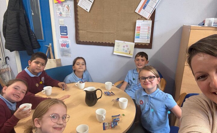 Image of A huge well done to our VIPs this week who have demonstrated our school values. A big well done to you all. I really enjoyed my hot chocolate and treats with you all & hearing about what you have been achieving all week.