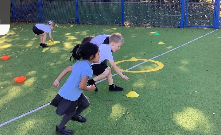Image of What an incredible start to our KS1 multi-sports after-school club! Our first session was a huge success, with children having an absolute blast while developing their skills and teamwork.