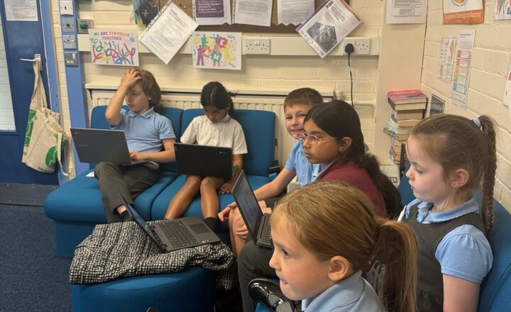 Image of Our digital leader training is well under way with Martyn from ClickView. We are reaching our potential as St Aidan's digital leaders. We can't wait to feed this back to classes.