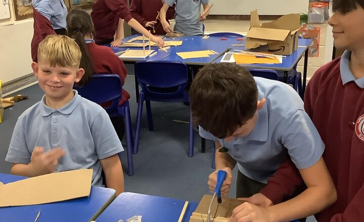 Image of DT Week Year 6: Construction is go!