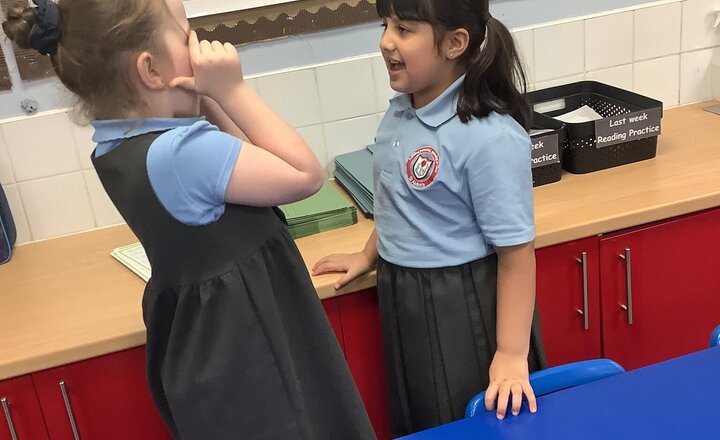 Image of Valuing Difference in PSHE This afternoon, we paired up to find out what makes us alike and what makes us different. Afterwards, we drew our self-portraits and had a discussion about why being unique is something to celebrate!