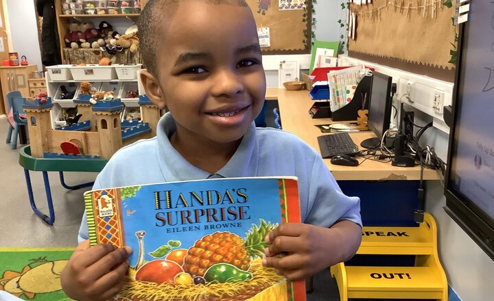 Image of Our story of the week is Handa's Surprise! We can't wait to try some of the fruits from the story at snack time tomorrow.