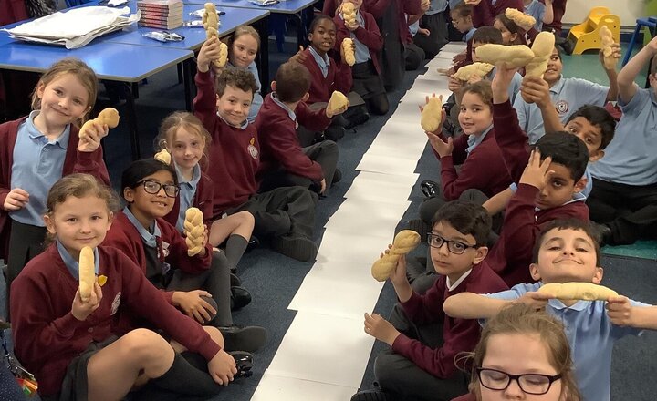 Image of Year 3 have had such a fun time baking traditional Challah bread. We have spent the afternoon role playing a traditional Langar kitchen from Sikhism. We have had such good fun.