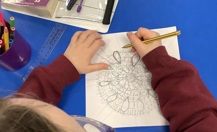 Image of Buddhism Day! Day four was dedicated to exploring Buddhism. Our pupils have learnt so much new information, created some absolutely gorgeous mandalas, and finished the day feeling calm after some peaceful meditation. A lovely, tranquil end to the day!