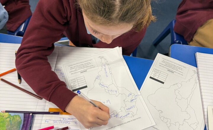 Image of A great afternoon today using a range of different atlases to work out the countries and their capitals around South America.