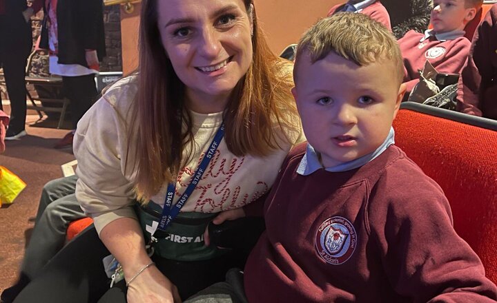 Image of We had a great time at the Snow White pantomime today! OH YES WE DID!