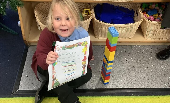 Image of Reception being fantastic busy bees!