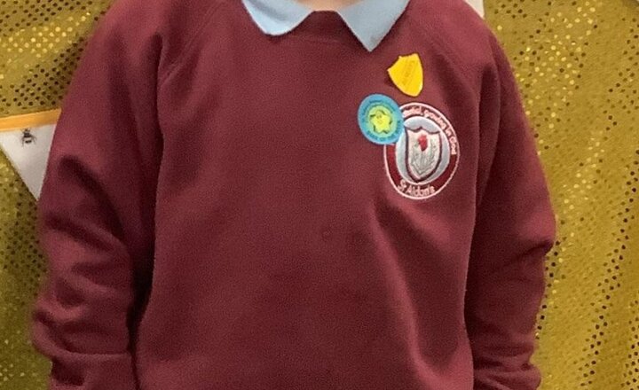 Image of Well done to our star of the week in Reception! - 8.1.27