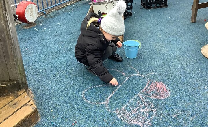 Image of Reception have been busy outside!