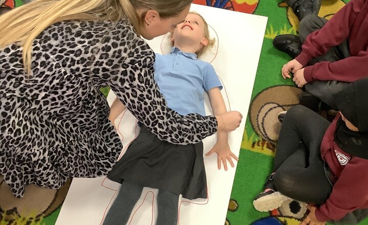 Image of Science was exciting today as Year 1 began their new topic, 'Animals Including Humans.' The class recalled over 50 body parts during our competition, with Miss Kay's team taking the lead. Well done, superstars!