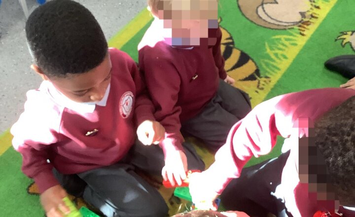 Image of In RE we have been learning about Jesus’s Journey: where he lived and where he visited.     The children made a temple to secure their knowledge, putting their learning into practice.