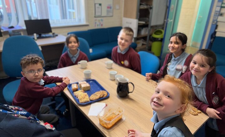 Image of 8.1.26 VIPs! VIPs enjoyed their well deserved hot chocolate and cake earlier this week. Thanks to Cath for the freshly made treats.