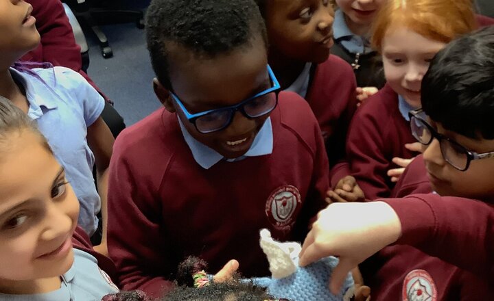 Image of Today we hunted for a missing Bog Baby (eventually found in the office!) and created our own versions of the creature. A fantastic and fun start to our new book!