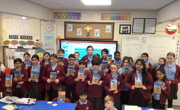 Image of We began the class novel ‘Holes’ lots of the class are excited to read this book after hearing some super reviews.