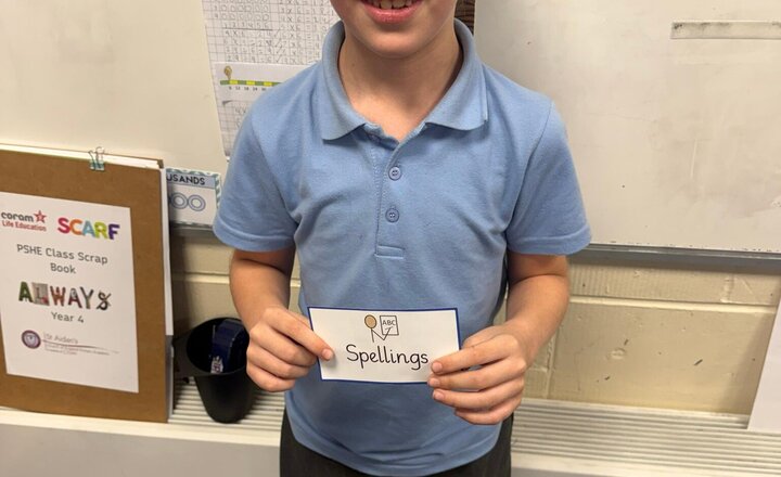 Image of Year 4's Speller of the Week! Well done to our speller of the week this week. Improving his score by 4 in this week’s test.  Great job - keep up the hard work everyone! I wonder who will be next?