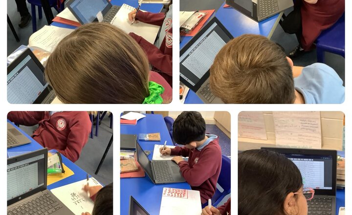 Image of So much hard work going on in our intervention sessions We have been busy in year 6 this week! In maths, we have used our arithmetic skills to complete a video game style maths challenge to gather XP to be the winners!