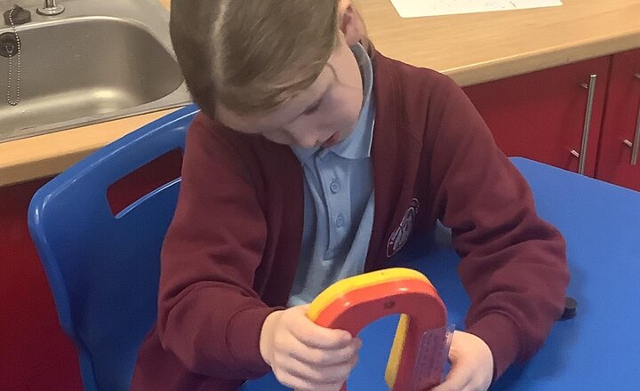 Image of We are experimenting today in science with magnets.  Which magnet is the strongest?