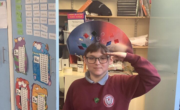 Image of Today in history we have carried out group work looking further into ancient gods. We have also been making display cards ready for setting up the year 3 museum.