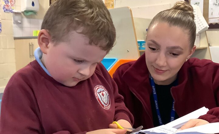 Image of It's skills day, and we've been busy mastering neat cutting and step-by-step character drawing! The children did a fantastic job and are fully prepared for tomorrow's project. Stay tuned to see our final creations!