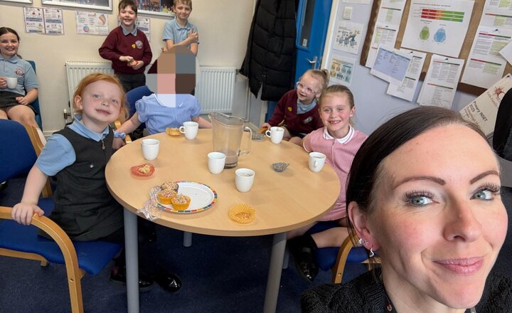 Image of This weeks VIP. These children have show our values and ALWAYS behaviour accross school. We had a lovely time this afternoon!