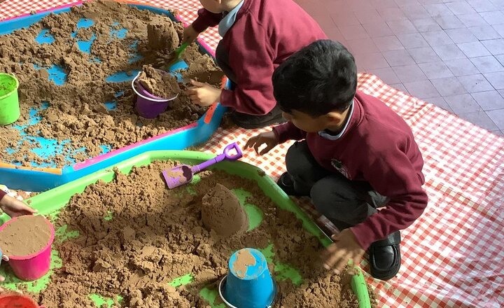 Image of To celebrate 100 years of Blackburn Diocese, we visited the church for Blackpool Beach Mission activities. Huge thanks to Rev. Alice for hosting us! Each child is coming home with a piece of rock to share the love.