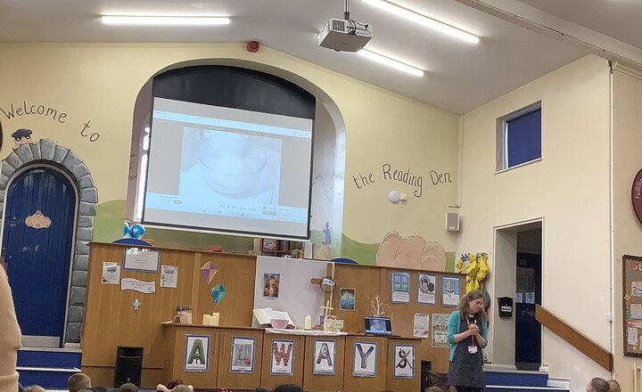 Image of A lovely worship today led by Rev Alice all about yeast and how we can all grow in God’s likeness. We enjoyed lots of reflections and singing.