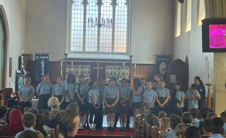 Image of An absolutely wonderful Leavers' service, Year 6. Well done to you all! 👏🏻