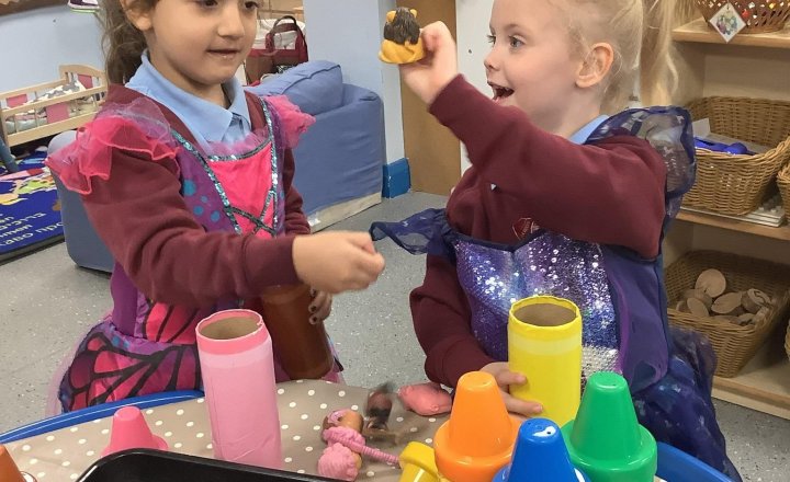 Image of Lots of happy smiles in our classroom 🤩 We’ve had lots of fun exploring the different areas!