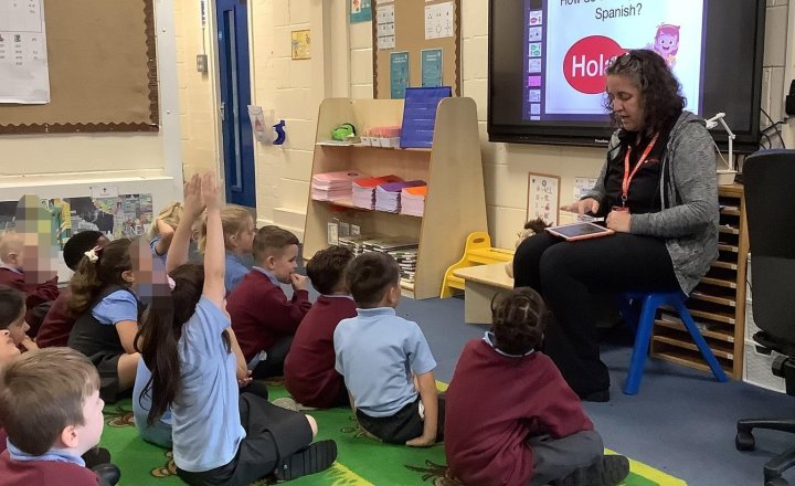 Image of Now, we are working hard in Spanish 🇪🇸