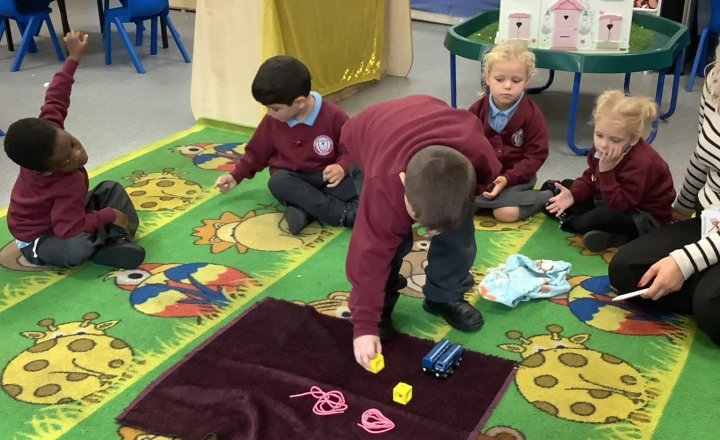 Image of In Maths, we have been learning about matching objects! Understanding why they are the same 🤩