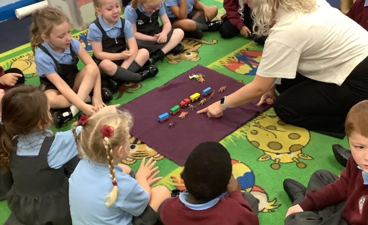 Image of In Maths, we have been sorting and comparing amounts. Thinking about which has more or less 🤩